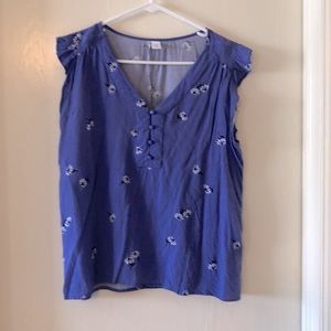 Short sleeve blouse